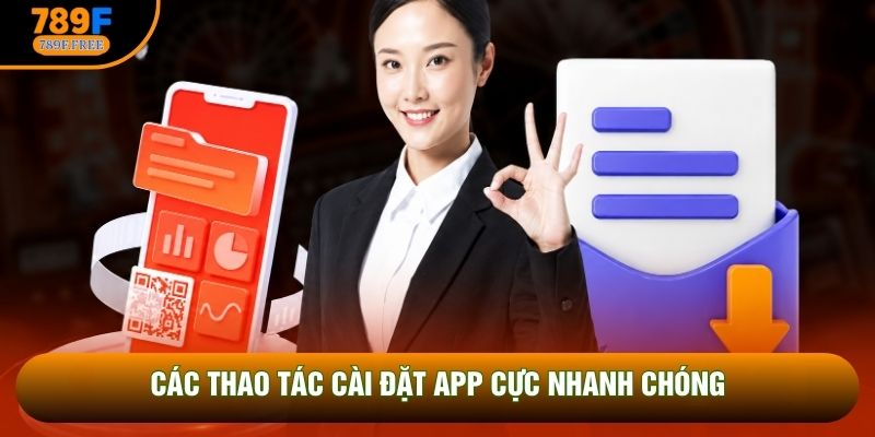Các thao tác cài đặt app cực nhanh chóng
