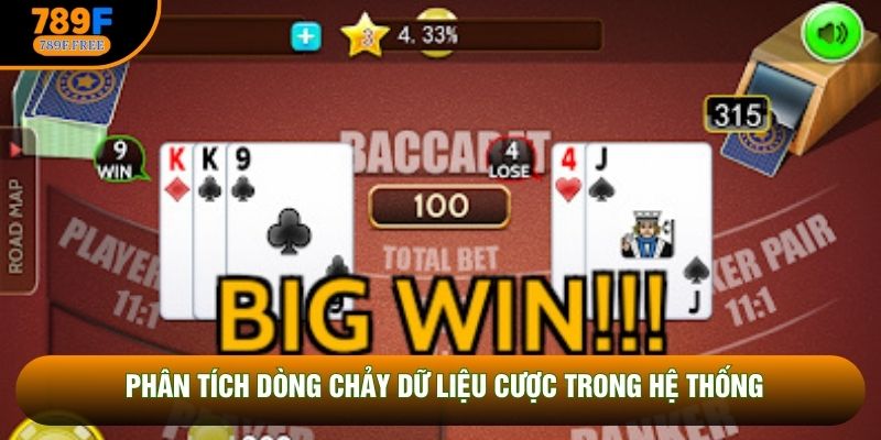 Phân tích dòng chảy dữ liệu cược trong hệ thống