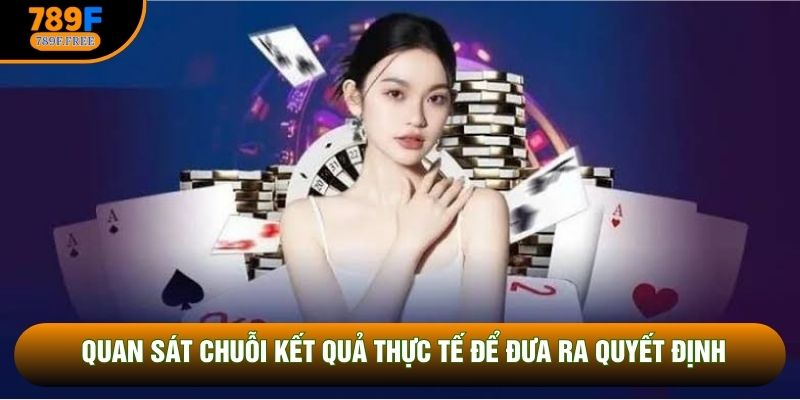 Quan sát chuỗi kết quả thực tế để đưa ra quyết định