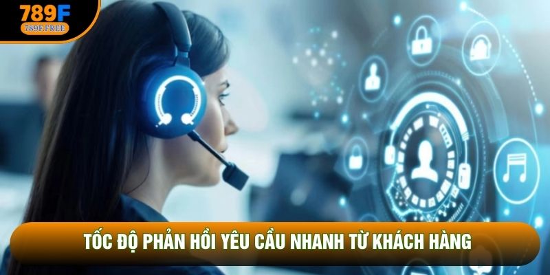 Tốc độ phản hồi yêu cầu nhanh từ khách hàng